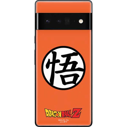 Dragon Ball Z Goku Iconic Kanji Symbol Google Pixel 6 Pro Skin